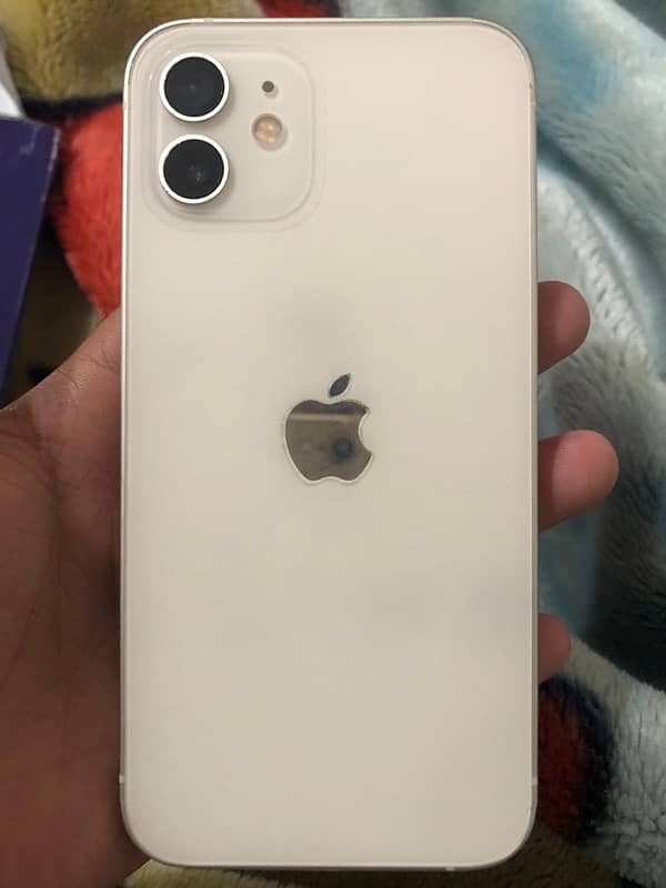 Iphone 12 128gb non pta jv white mint condition 5