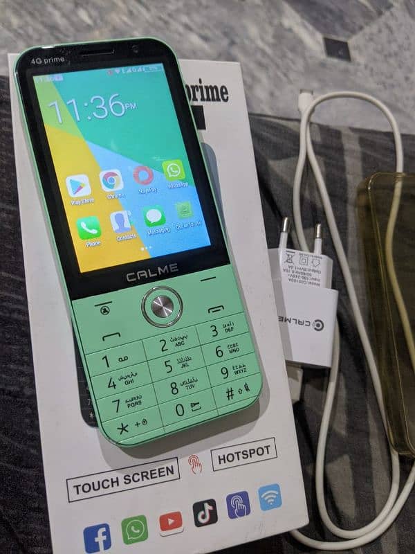 calme 4g prime touch and type 2/32 dual sim and memory card 2