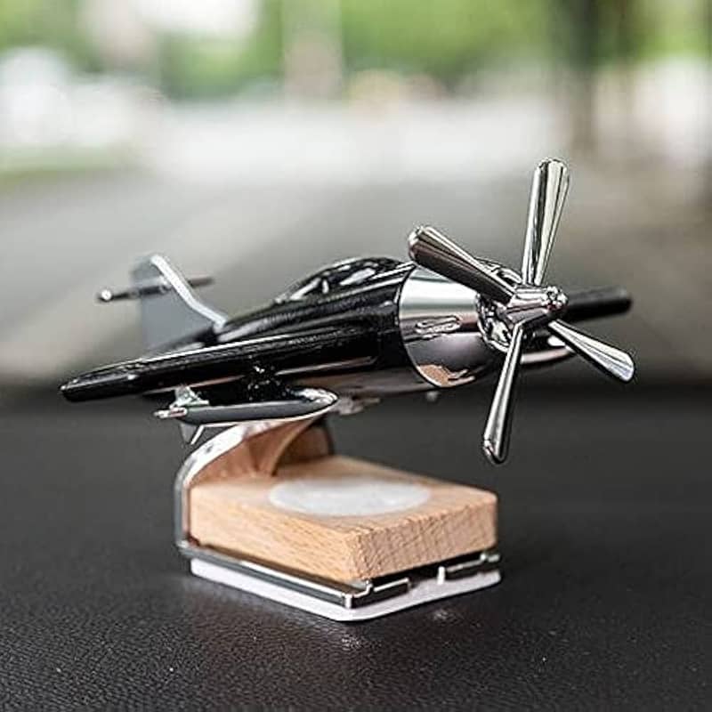 Solar Aeroplane Aircraft Airplane Car Dashboard Perfume Diffuser 4