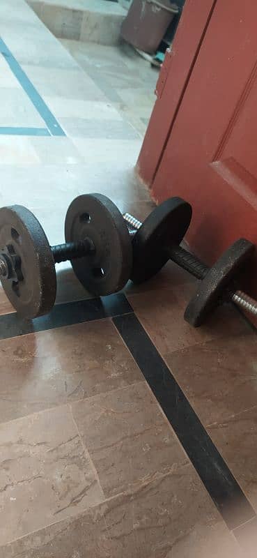 Dumbbells & Rods available 2