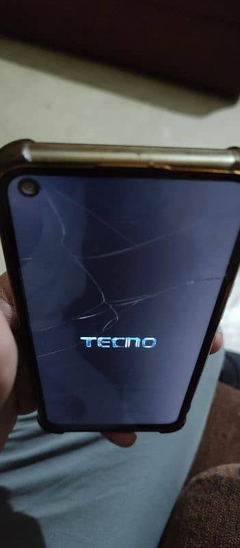 Tecno camon 17 only glass break, touch 100% working, 6/128gb 2