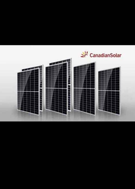 Canadian Jinko Ja solar panels 585w 2