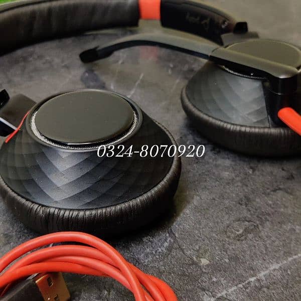 Plantronics Poly RedWire 5220 Wired Headset Noise Cancelling Mic 5200 4