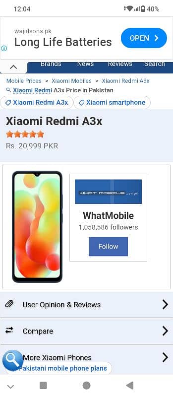 phone / Redmi a3x /.     3+3/64. all box 17 days use 0