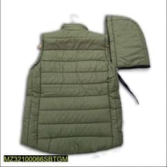 Men Stiched Parachute Jacket