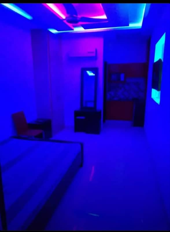 1 BED FURNISHED STUDIO APARTMENT FOR RENT IN ALLAMA IQBAL TOWN 16