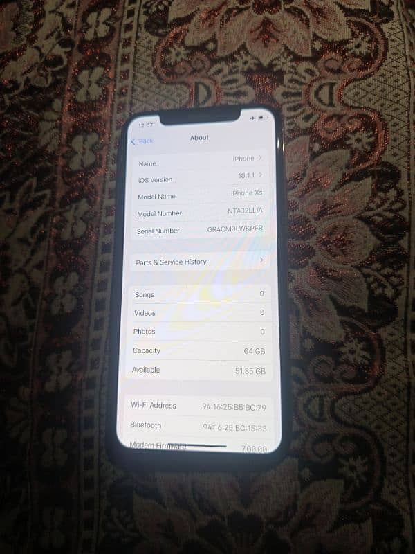 iphone Xs non pta 64 GB 4