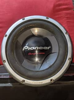 ORIGINAL PIONEER 308 D2 WOOFER { CAR SOUND SYSTEM AMPLIFIER SPEAKER }