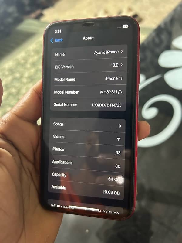 Iphone 11 Non Pta 64gb sim working 6