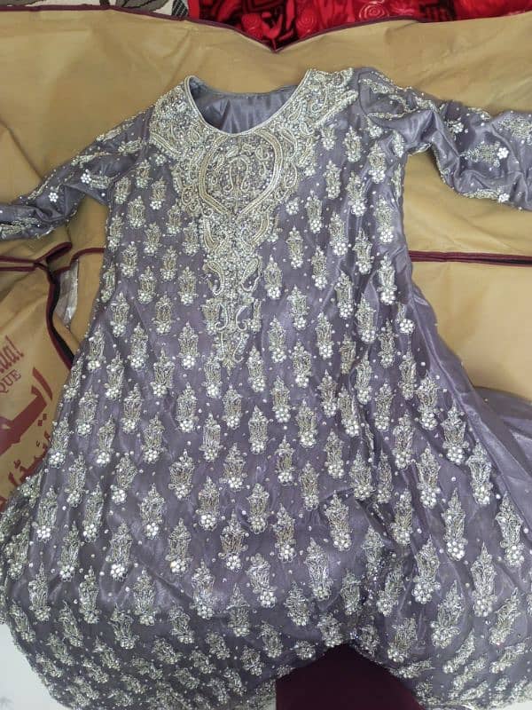 bridal dress with pouch for sale 1