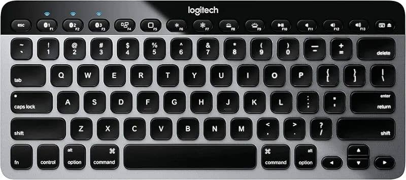 Logitech K811 Wireless Bluetooth Back Light Rechargeable Keyboard Mac 3