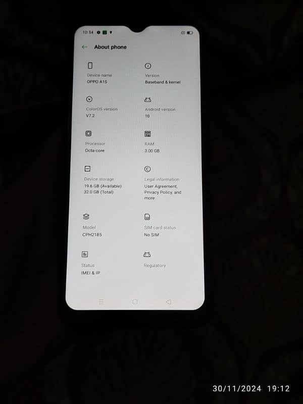 oppo a15 0