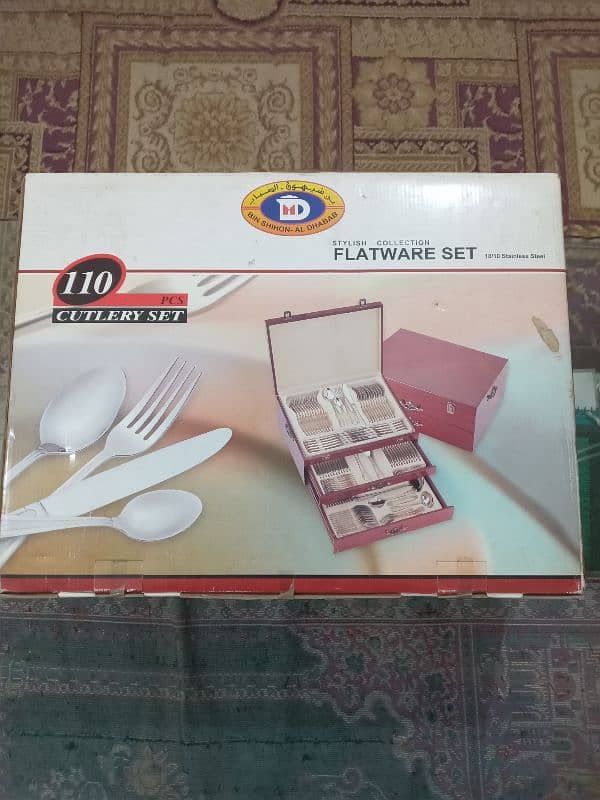 stylish collections 110 pcs Flatwaer sets 0