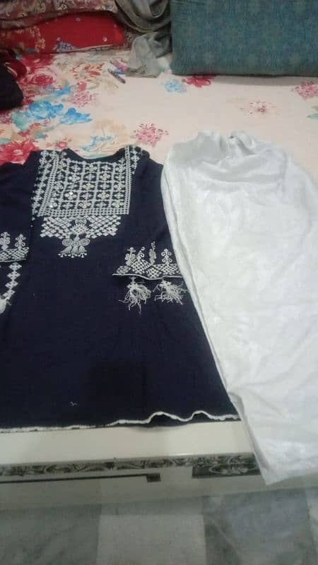 2 PC sout kameez and shawl 1