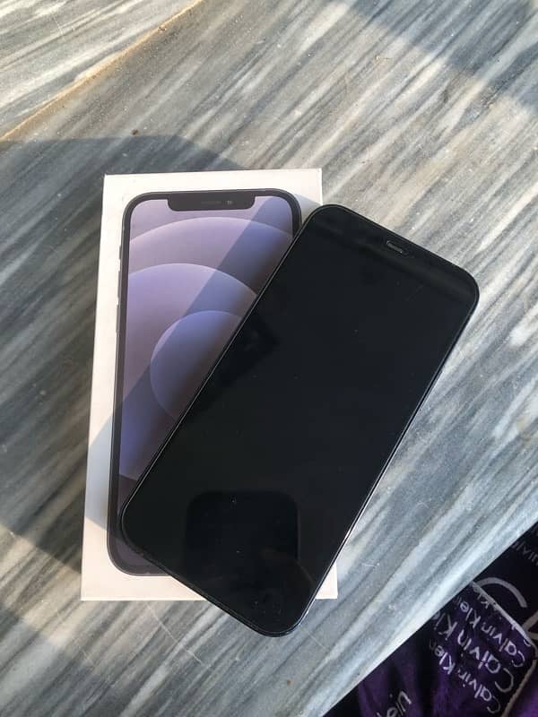 iphone 12 jv with box  sim time available 3