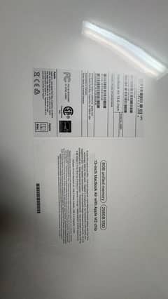 box pack apple Mac air m2 2022 13.6 inch