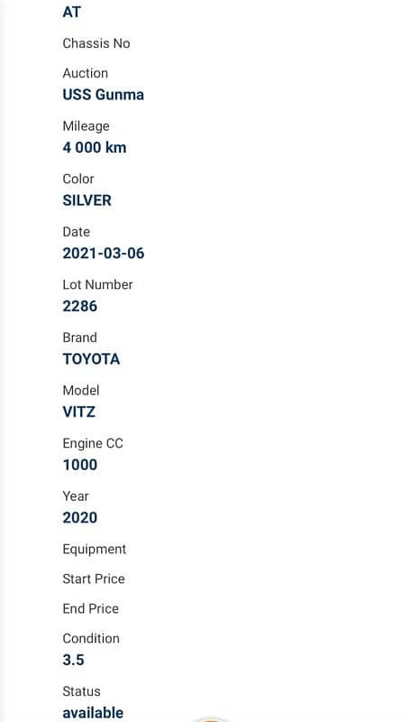 Toyota Vitz F  2021 6