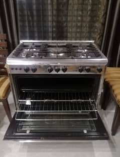 5 Burners Gas Cooking Range (Imported) For Sale