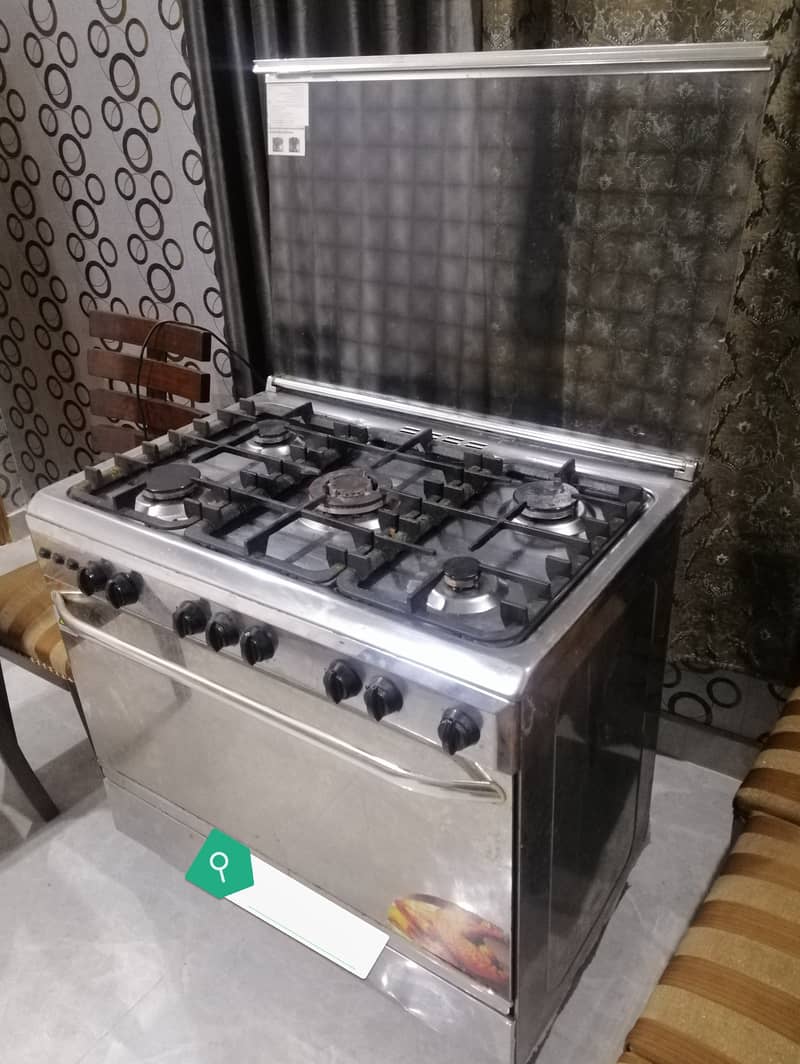 5 Burners Gas Cooking Range (Imported) For Sale 3