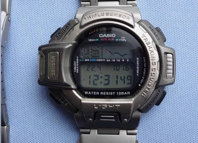 Casio protrek prt-600 1