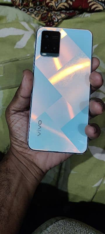 vivo y33s 8/128 glass change phone normal condtion only mobile 6