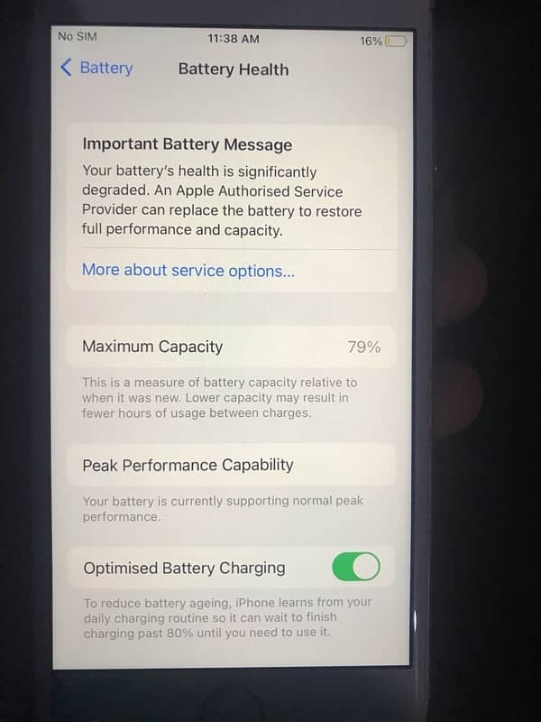 I phone 6s pta proove all ok no repair battery health 79 5