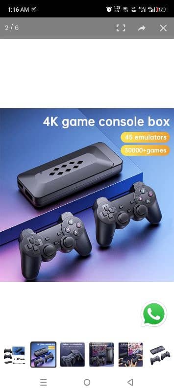 M33 Retro Gaming Stick 64gb 2 Wireless Controller 12