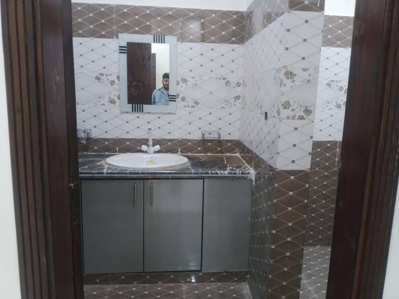 brand new four bed dd 1st floor portion for rent in johar gulshan e iqbal 22