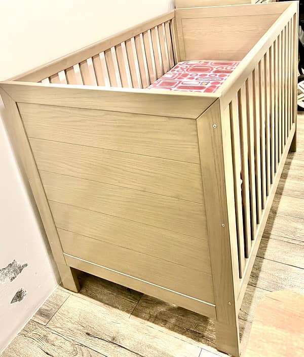 Brand New Designer Cot + Molty Foam Mattress 0