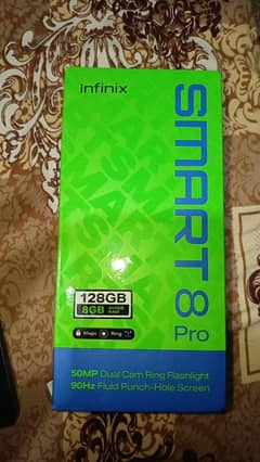 Infinix smart 8pro 2 months used