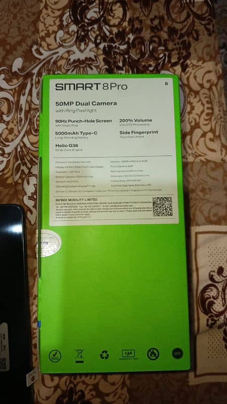 Infinix smart 8pro 2 months used 2