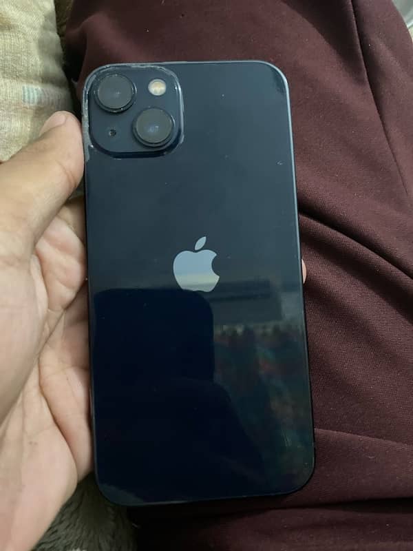 iphone 13 128 GB Navy blue colour non pta jv 4 months sim time avail 0