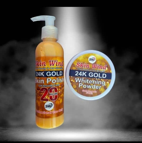 gold whitening skin polish 0