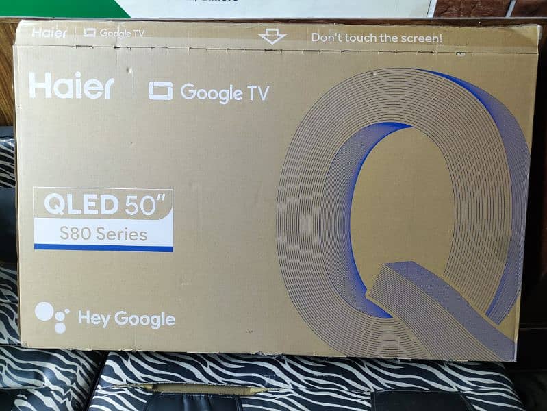 Haier S80series QLED TV 50 inches 4k 3840×2160 120Hz Google Tv 1