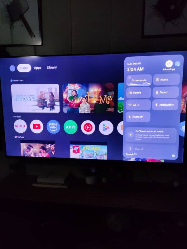 Haier S80series QLED TV 50 inches 4k 3840×2160 120Hz Google Tv 3