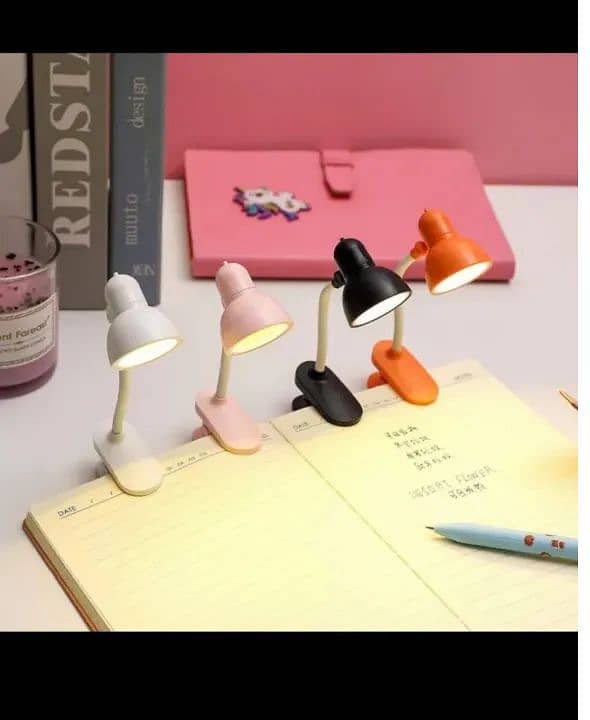 Mini Studying Lamp Mini Book Light With Clip Portable Led Reading Lam 3