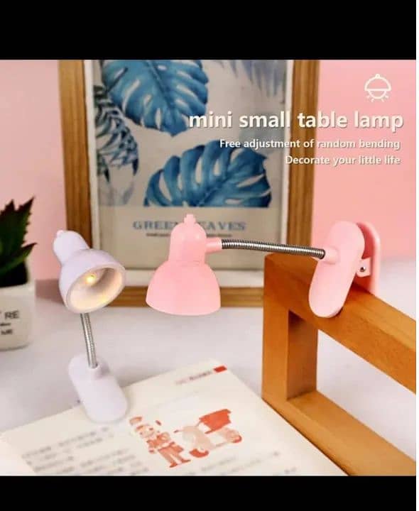 Mini Studying Lamp Mini Book Light With Clip Portable Led Reading Lam 5