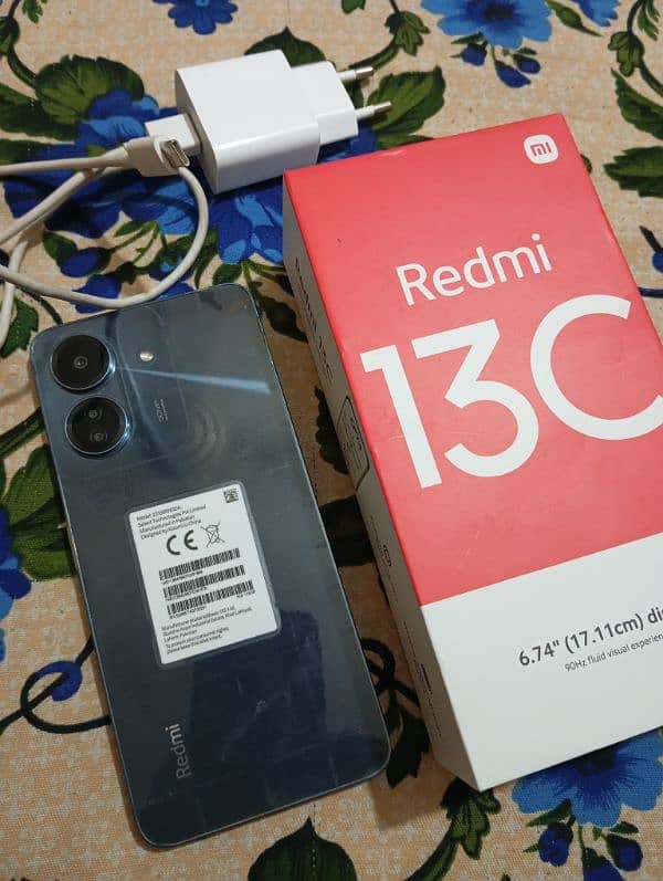 Redmi 13c blue colour 3