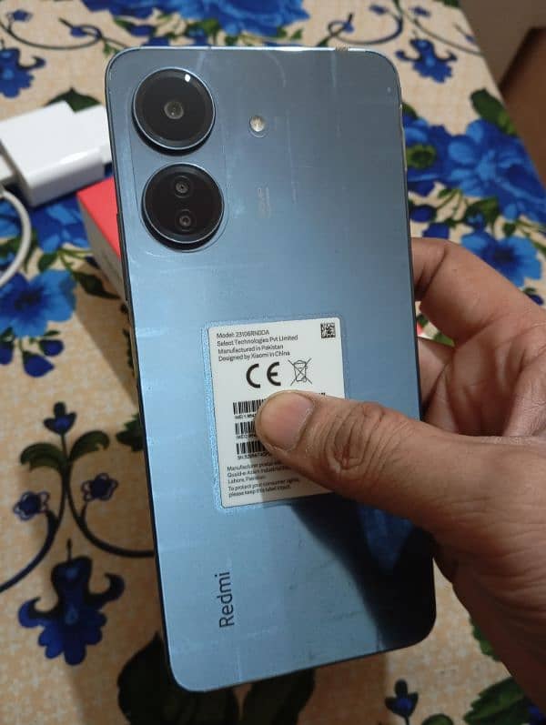 Redmi 13c blue colour 4