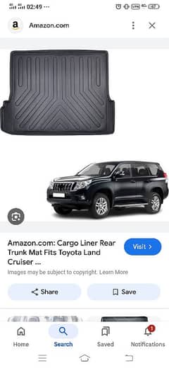 Prado Trunk Mat