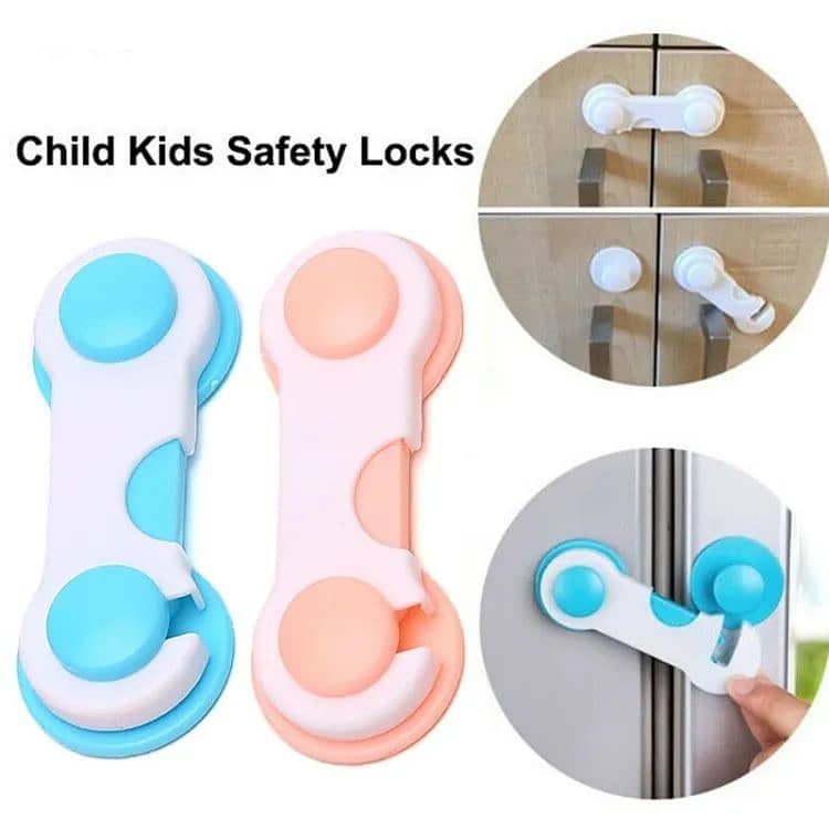 Child Baby Safety Locks Drawer Cabinets Fridge Locks Furniture Blocke 1