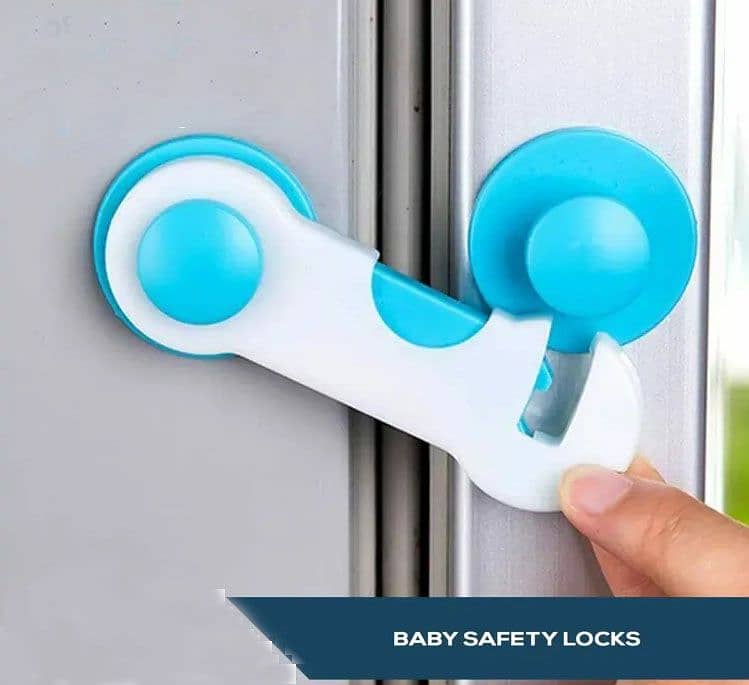 Child Baby Safety Locks Drawer Cabinets Fridge Locks Furniture Blocke 2