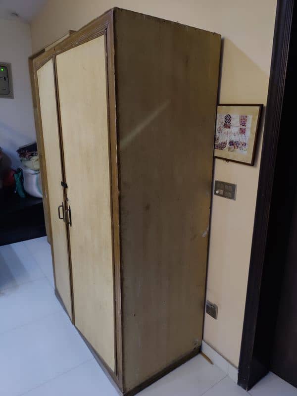 Solid Wood Classic Wardrobe (Almari) 2