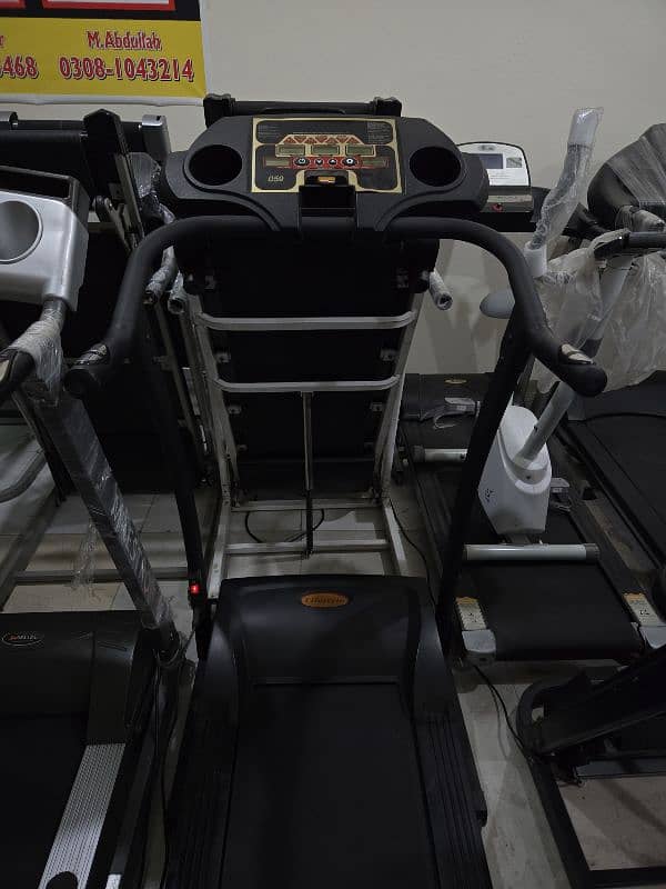 treadmill 0308-1043214 manual treadmill/elliptical/spin bike/home gym 5