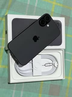 iPhone 16 128GB Black Non PTA Brand New Box Open