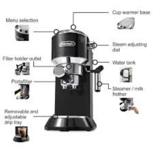 Delonghi ec685 expresso dedica coffee machine coffee maker 3