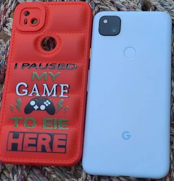 Google Pixel 4a white all okay 0