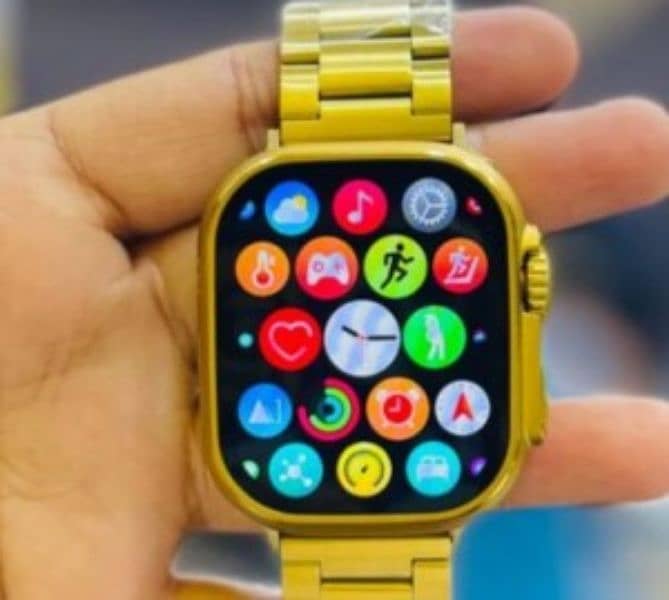 Most Demanding Golden Smart Watch 0