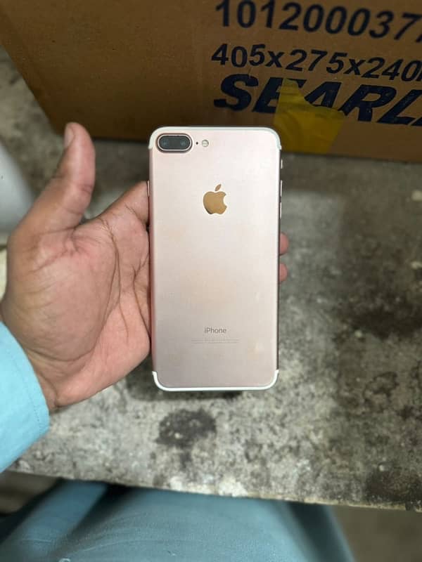 I phone 7 plus pta approved 128 gb all ok  03179937667 0