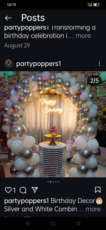 Birthday & Event Planner | Balloons Decor, Birthday Themes, and More! 5